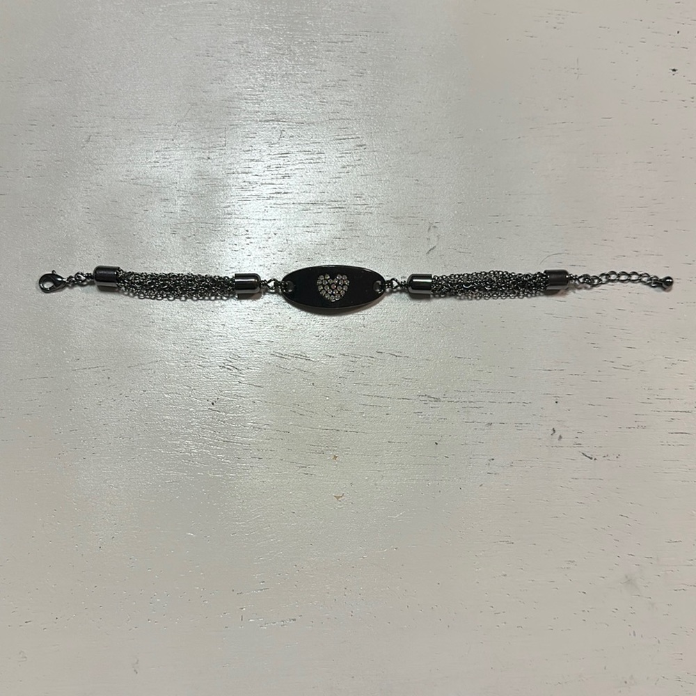 Metal Heart Bracelet